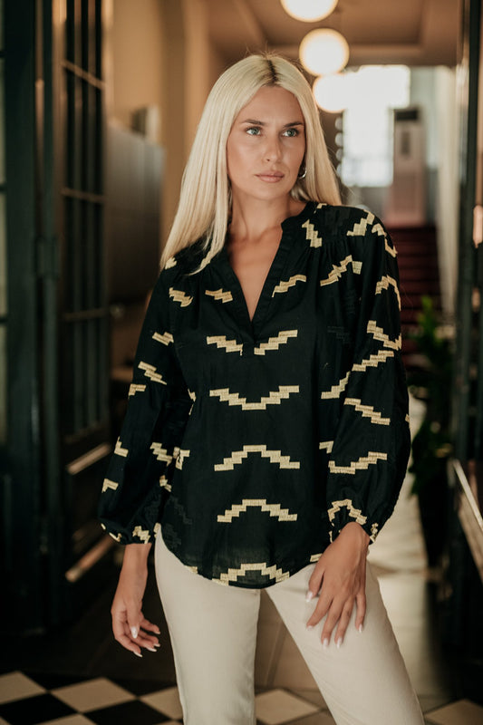 Μπλούζα ethnic printed