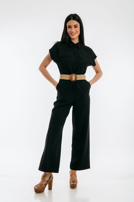 Ολόσωμη φόρμα με ζώνη