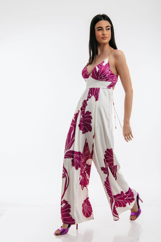 Ολόσωμη φόρμα cocktail floral