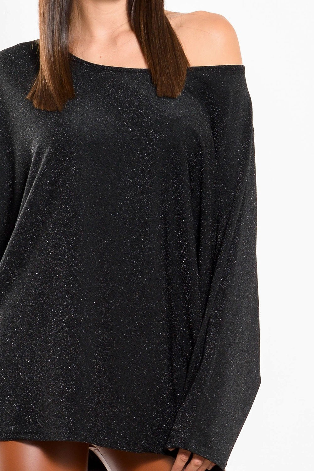 Μπλούζα oversized lurex
