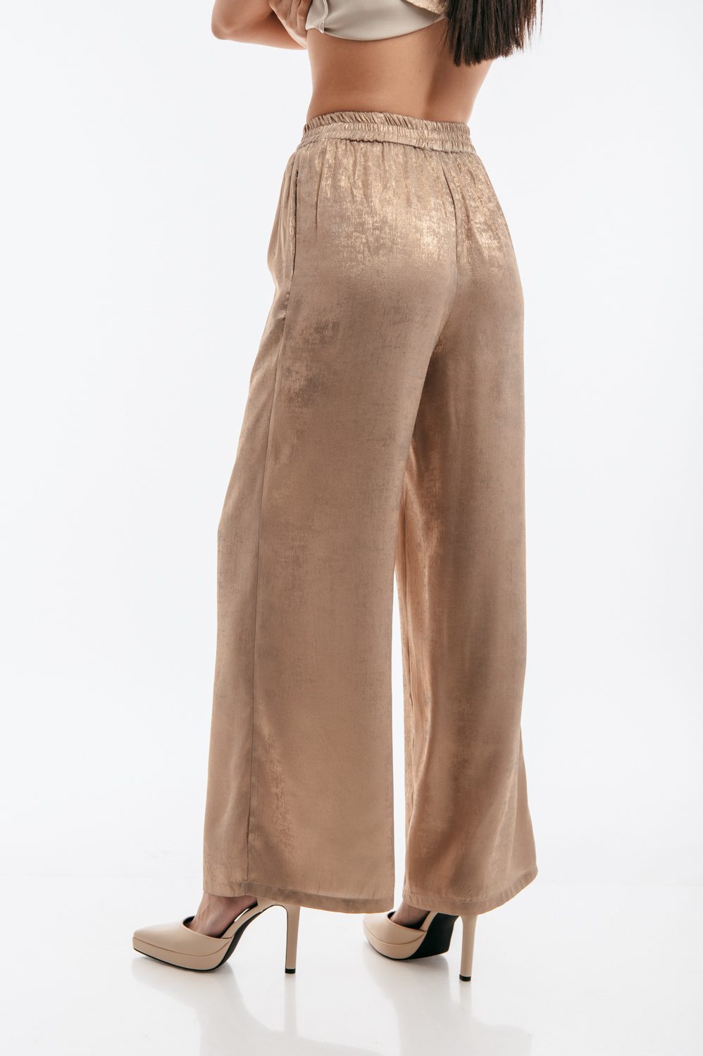 Σετ τοπ - παντελόνα foil