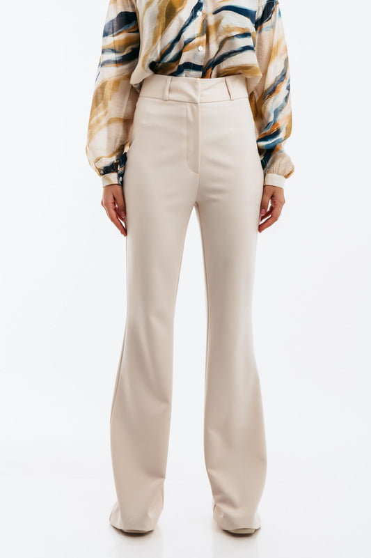 Παντελόνι καμπάνα με μπάσκα