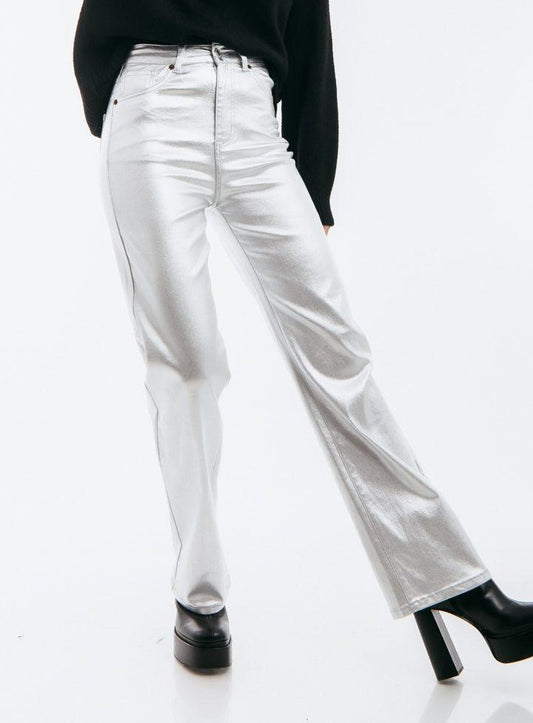 Παντελόνι μεταλιζέ