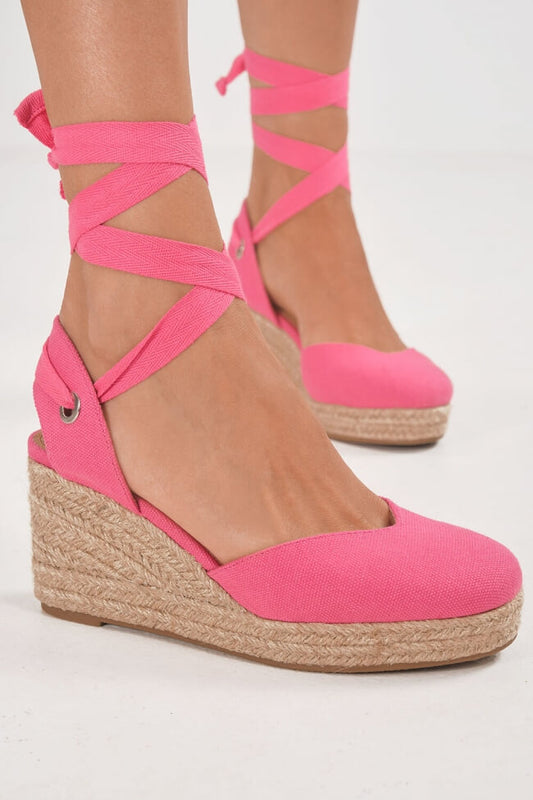 Πλατφόρμες espadrilles Lace Up