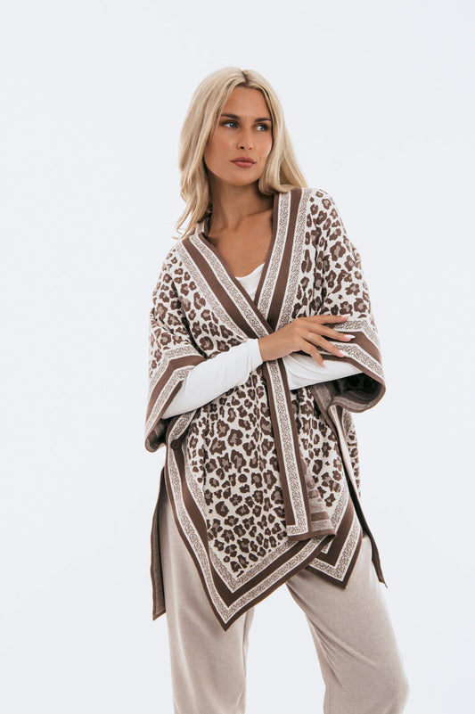 Ponchos animal printed