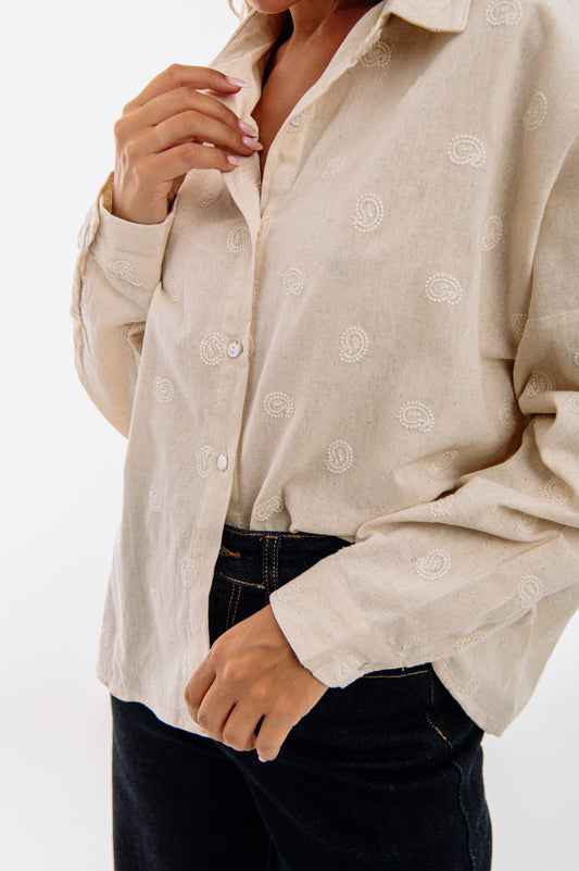 Πουκάμισο βαμβακολινό detailed