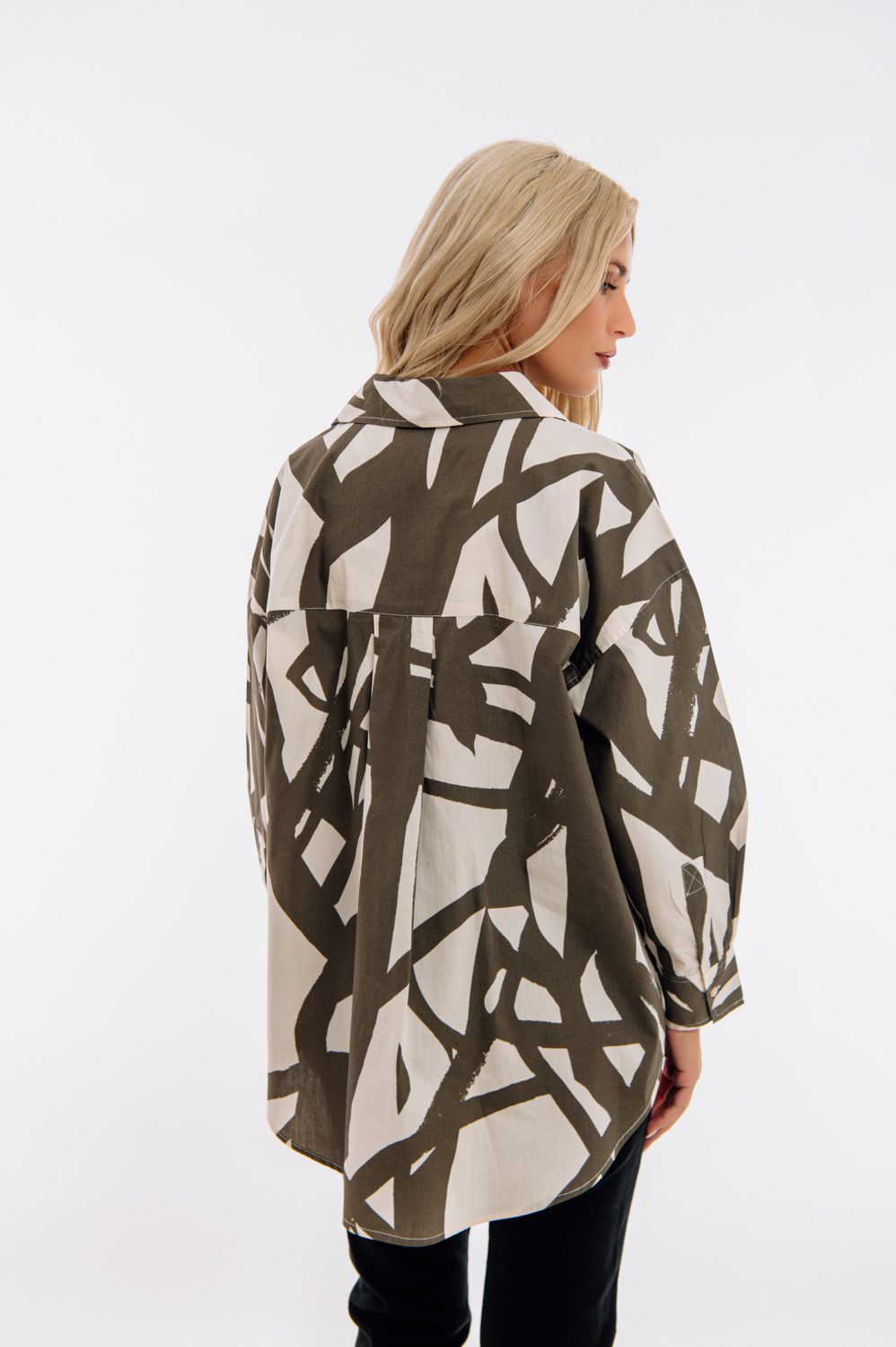 Πουκάμισο εμπριμέ oversized