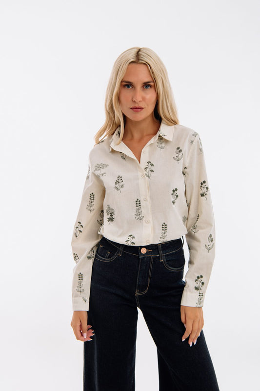 Πουκάμισο με κεντήματα