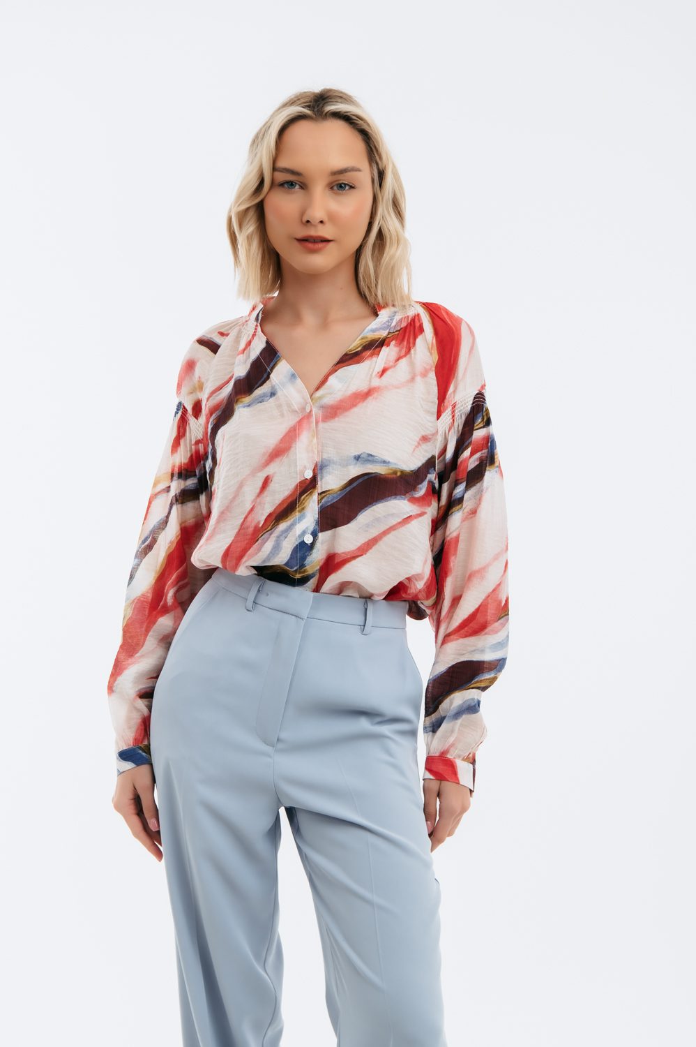 Πουκάμισο chic εμπριμέ printed