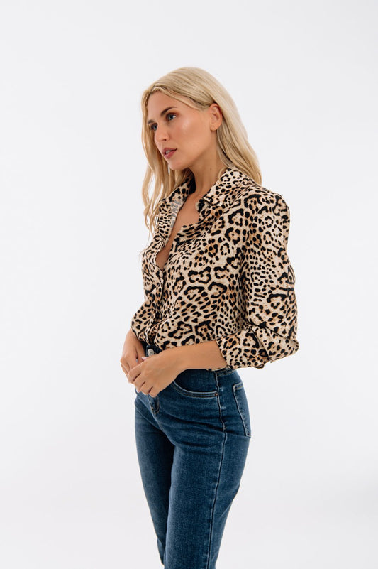 Πουκάμισο animal printed