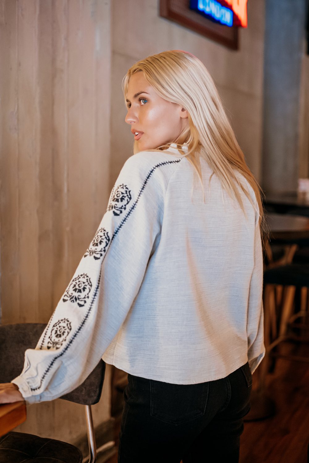 Πουκάμισο ethnic printed