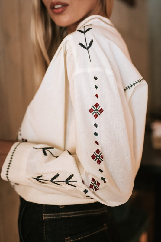 Πουκάμισο ethnic printed