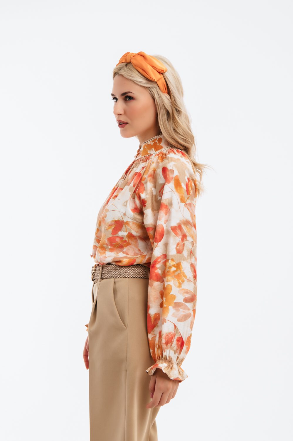 Πουκάμισο chic floral printed
