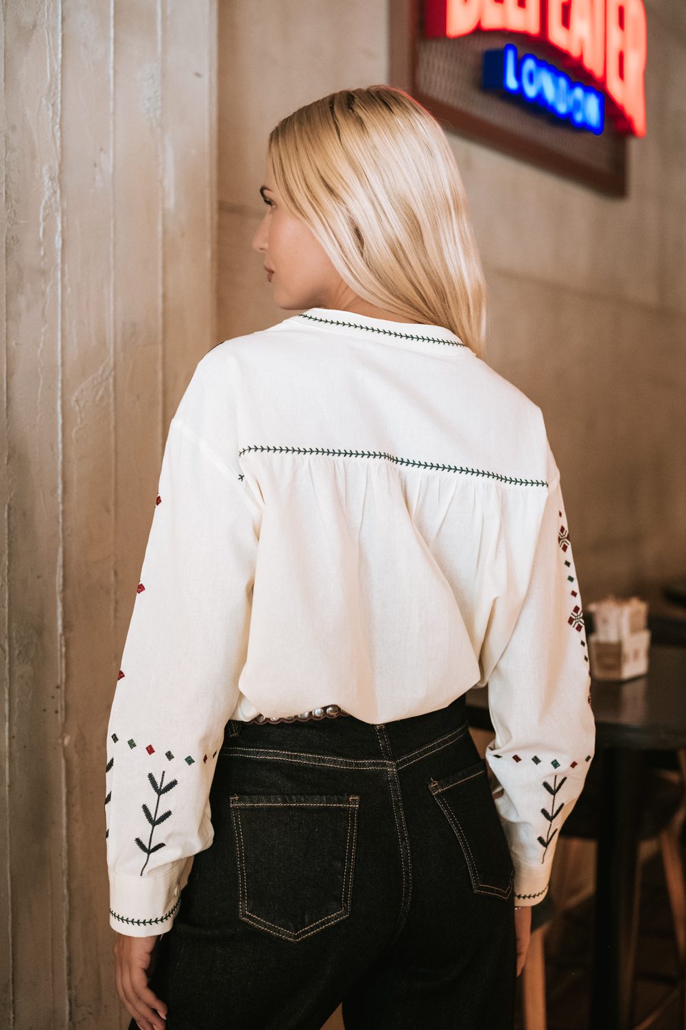 Πουκάμισο ethnic printed