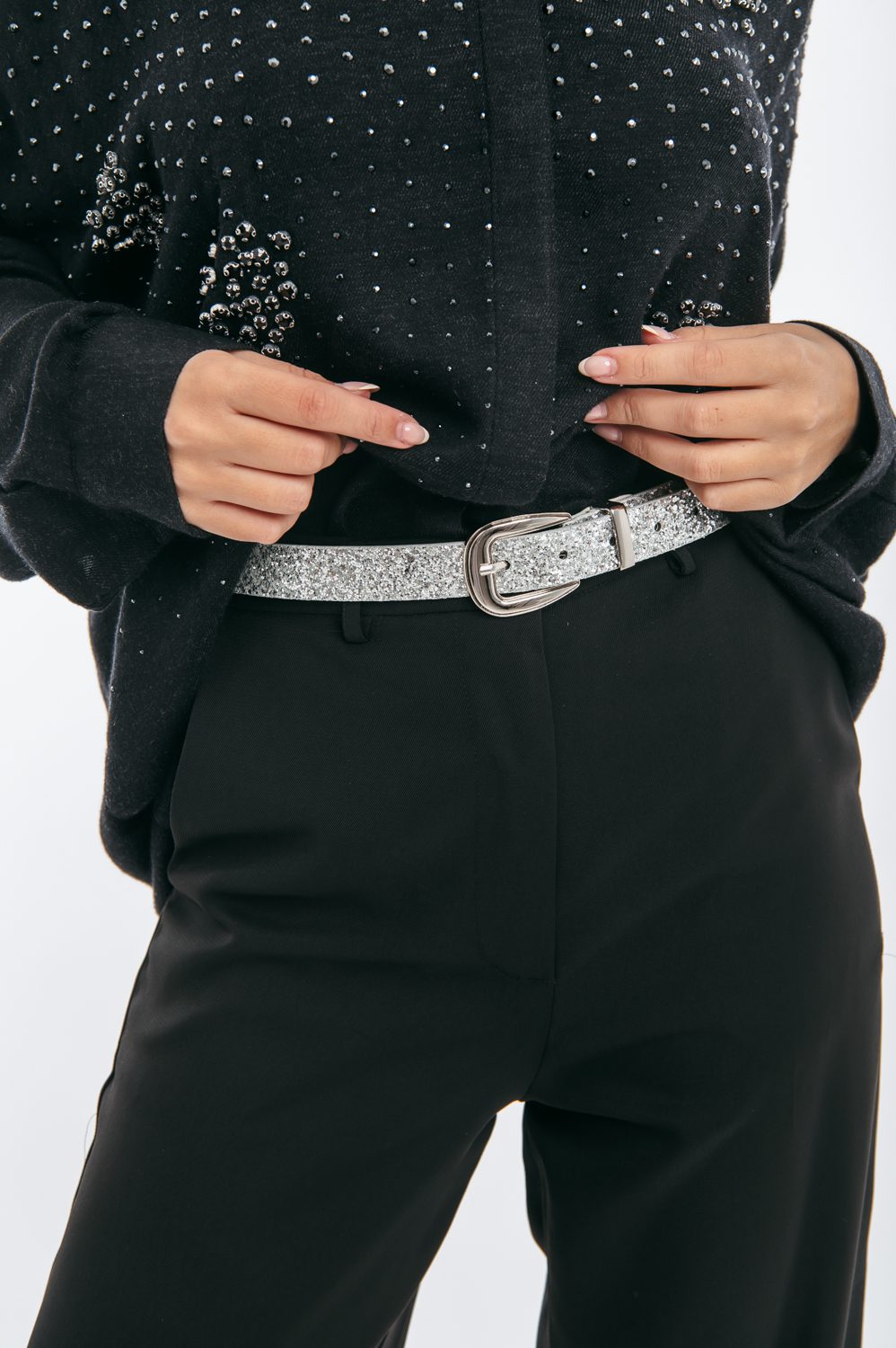 Ζώνη με glitter