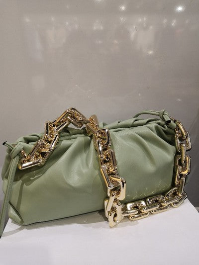 Τσάντα ώμου δερματίνης