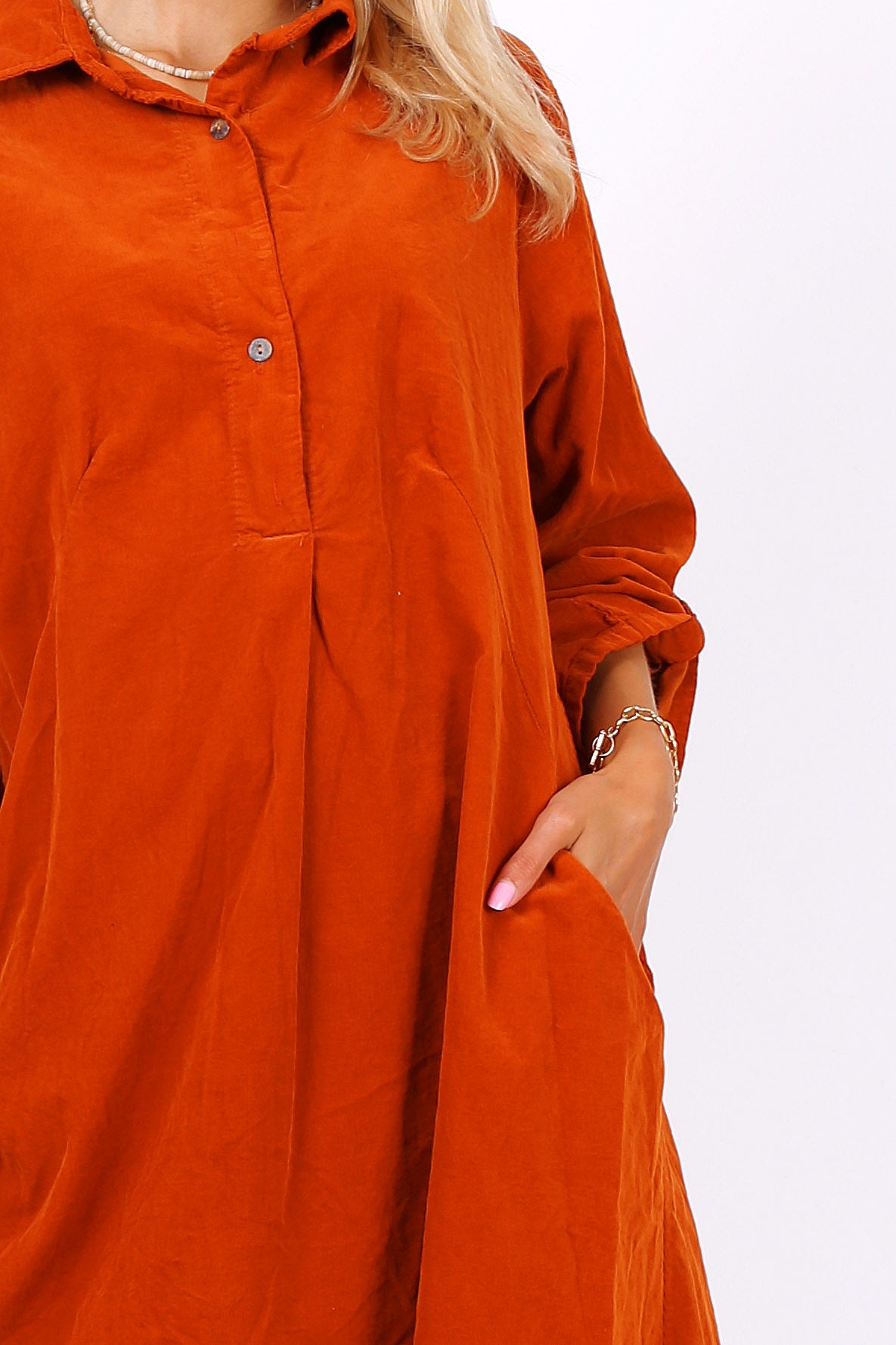 Φόρεμα midi βαμβακερό