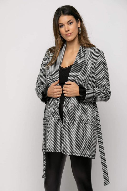 Ζακέτα πτι-καρό