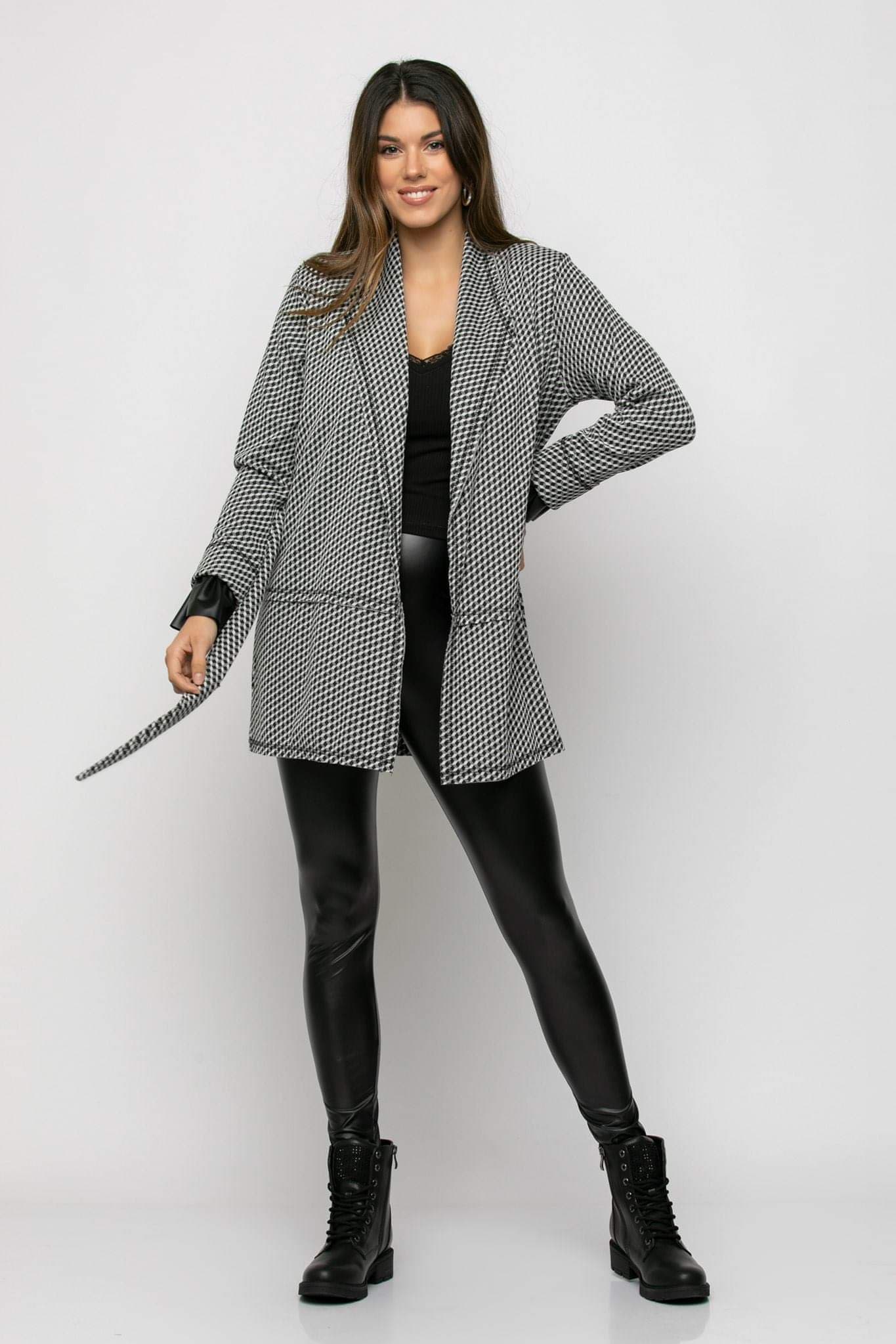 Ζακέτα πτι-καρό