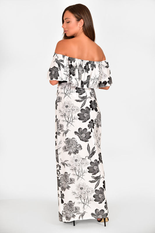 Φόρεμα maxi floral