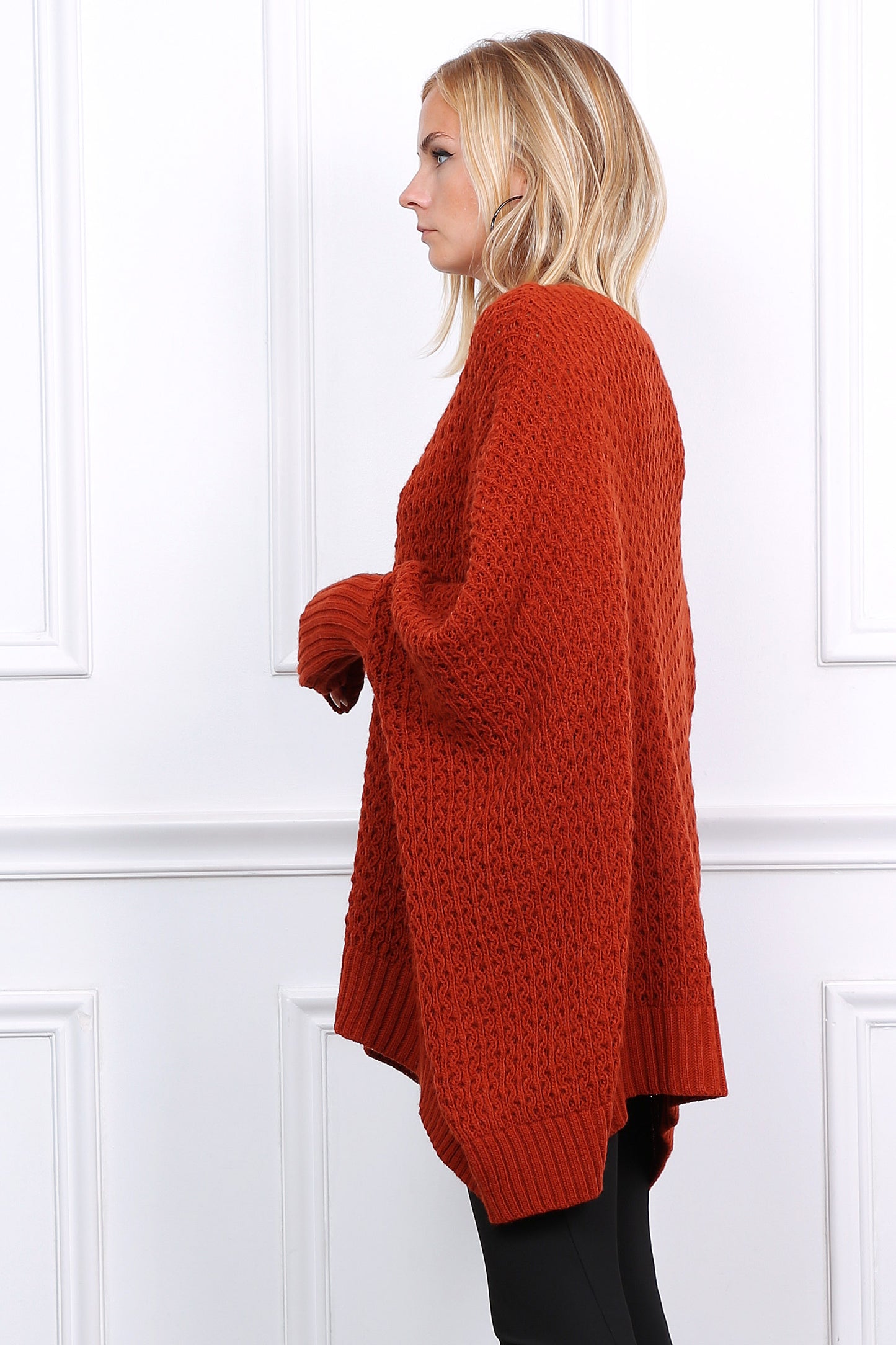 Μπλούζα πλεκτή oversized