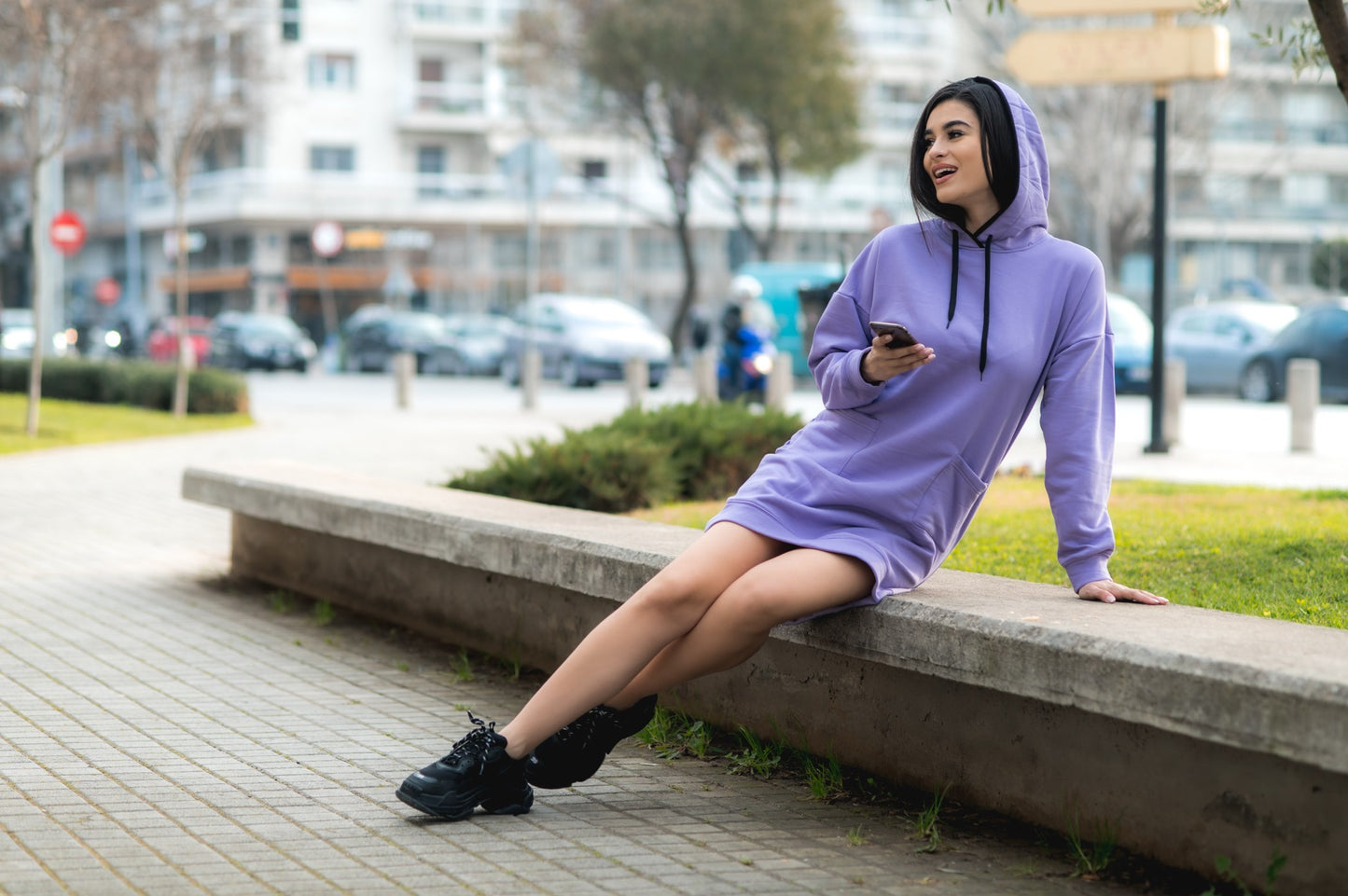 Φόρεμα - φούτερ mini