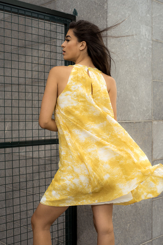 Φόρεμα mini εμπριμέ