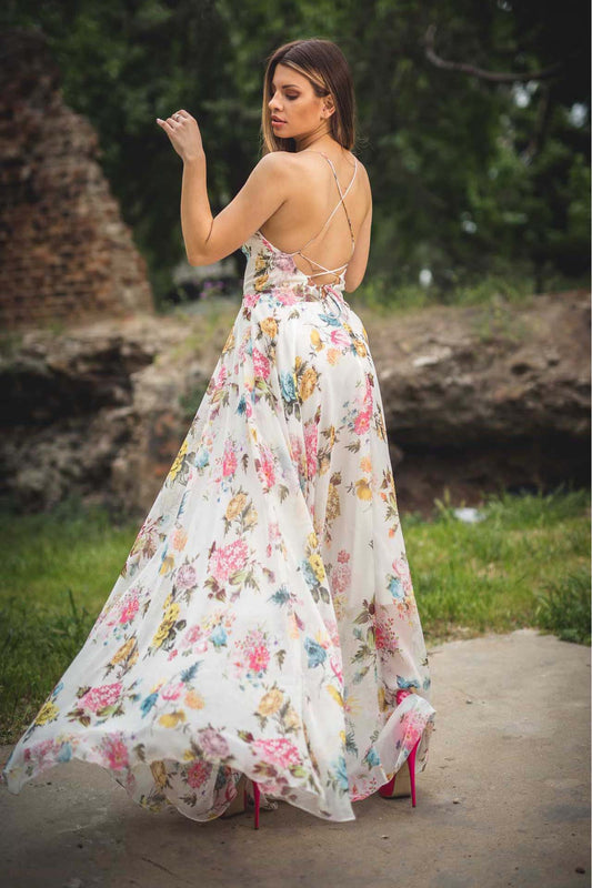 Φόρεμα floral maxi