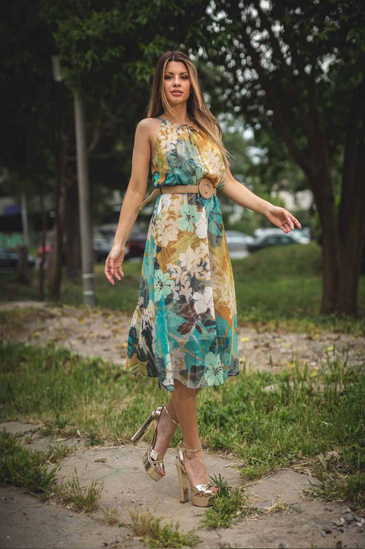 Φόρεμα midi floral