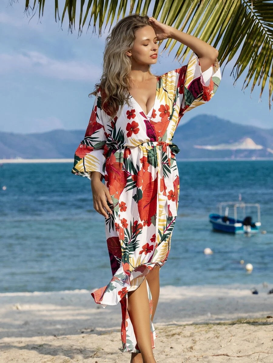 Chiffon Kimonos floral
