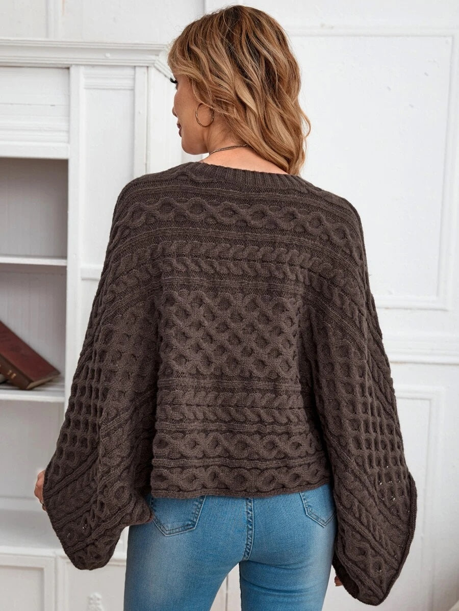 Ponchos πλεκτό