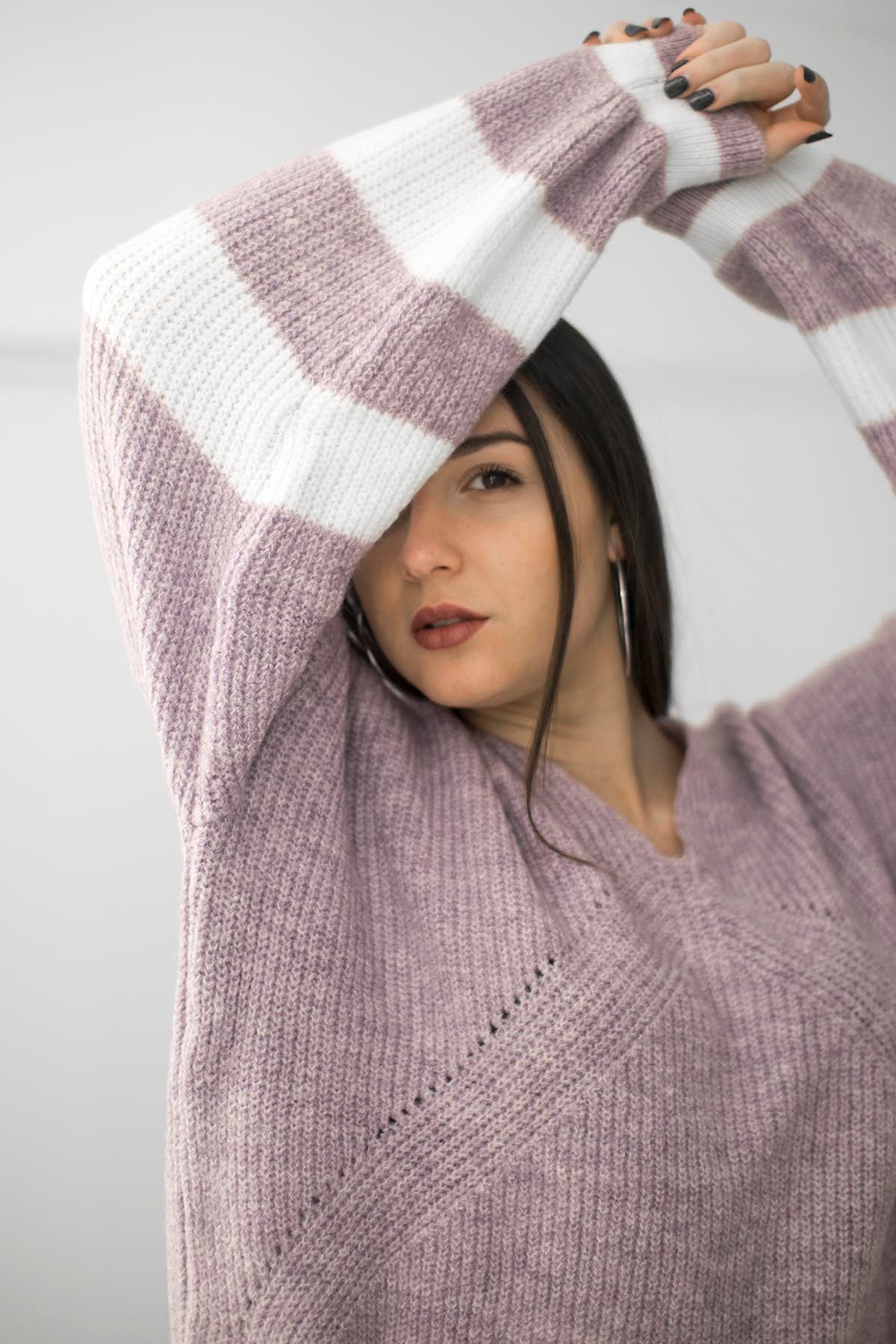 Μπλούζα πλεκτή oversized