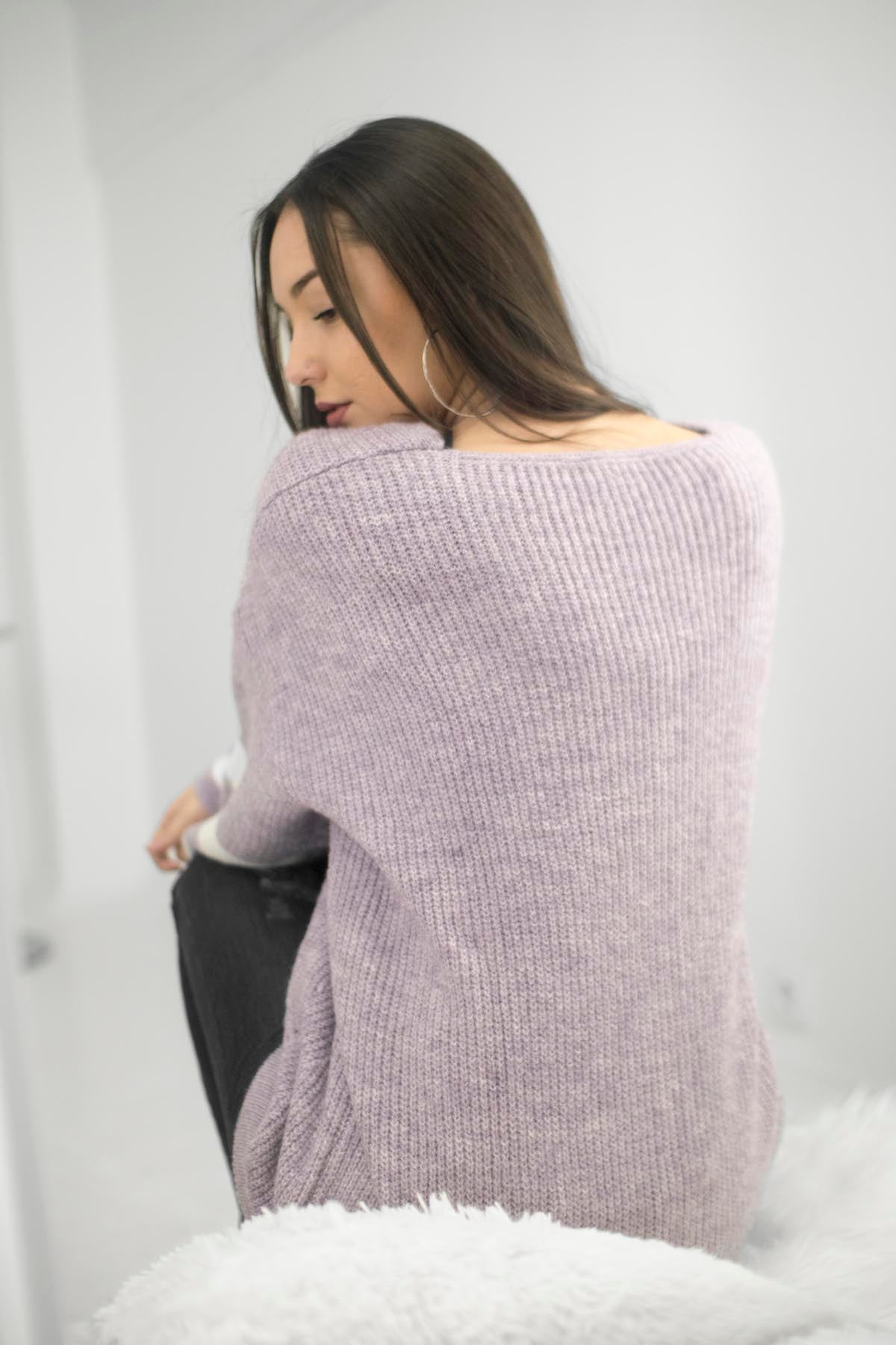 Μπλούζα πλεκτή oversized