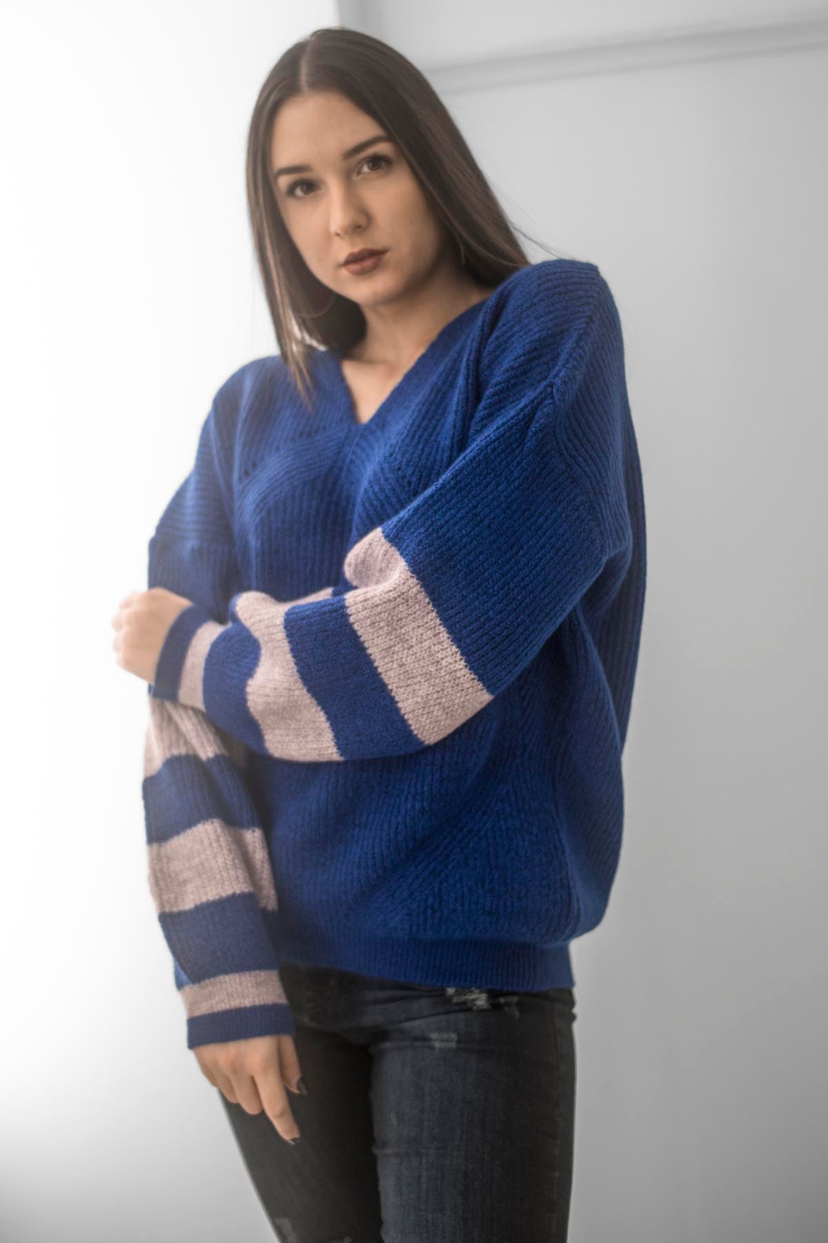 Μπλούζα πλεκτή oversized