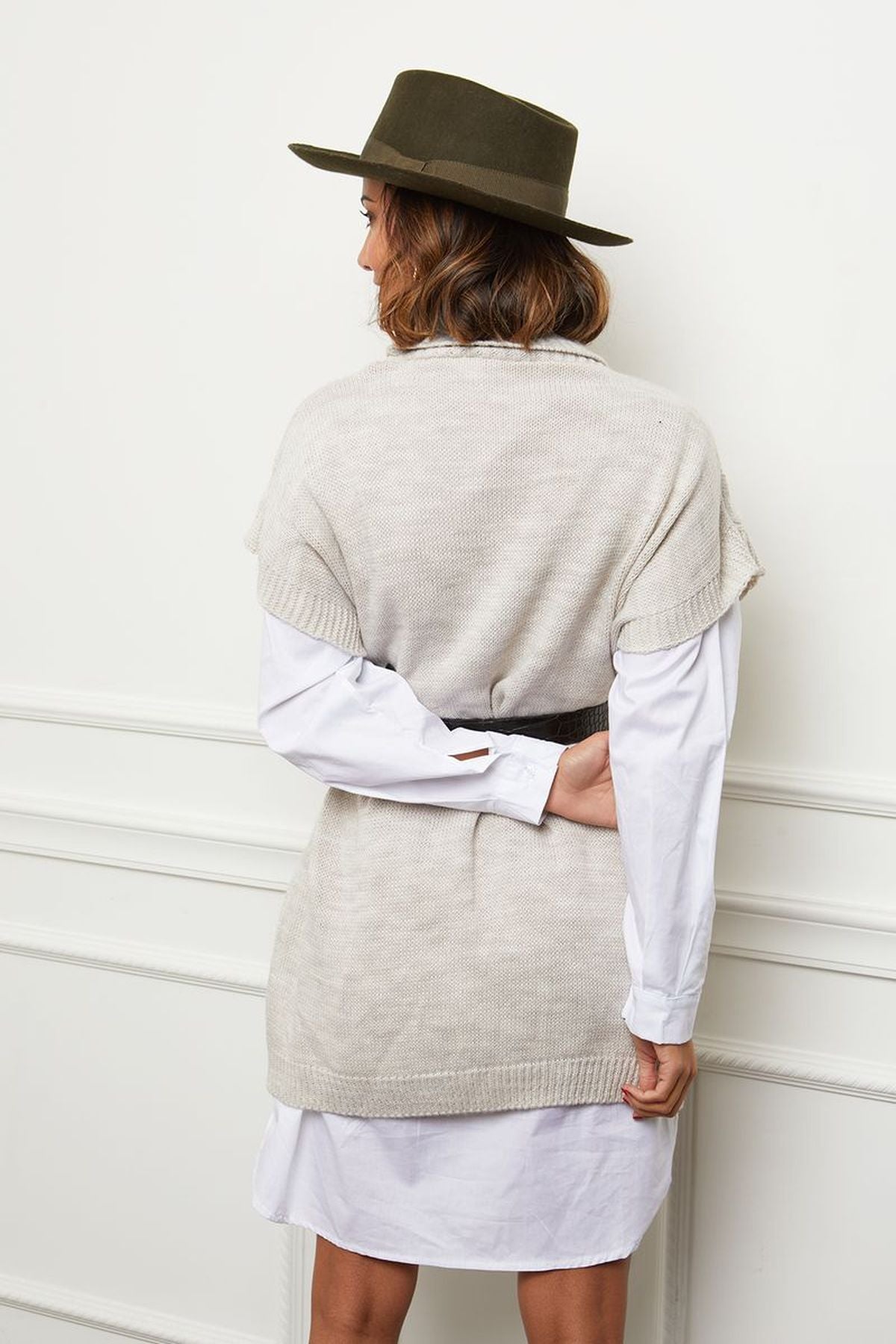 Καζάκα πλεκτή ζιβάγκο