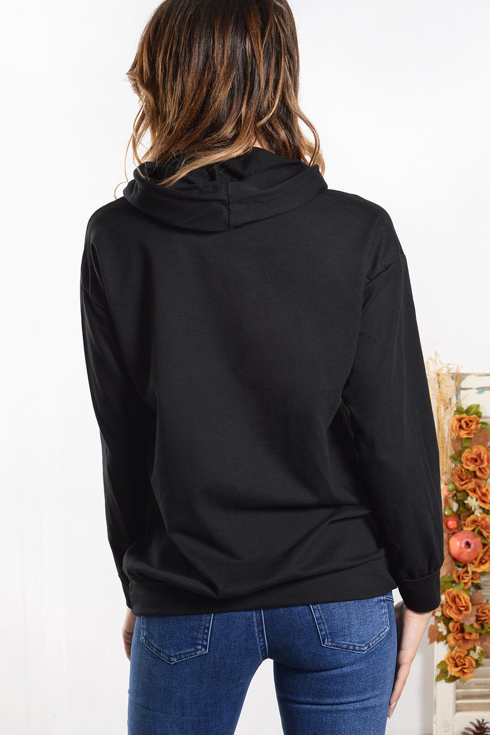 Φούτερ με στάμπα letter printed