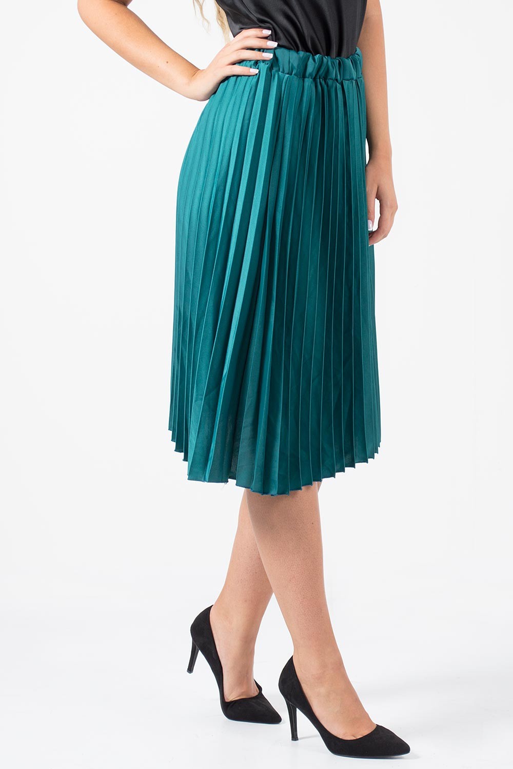 Φούστα πλισέ midi