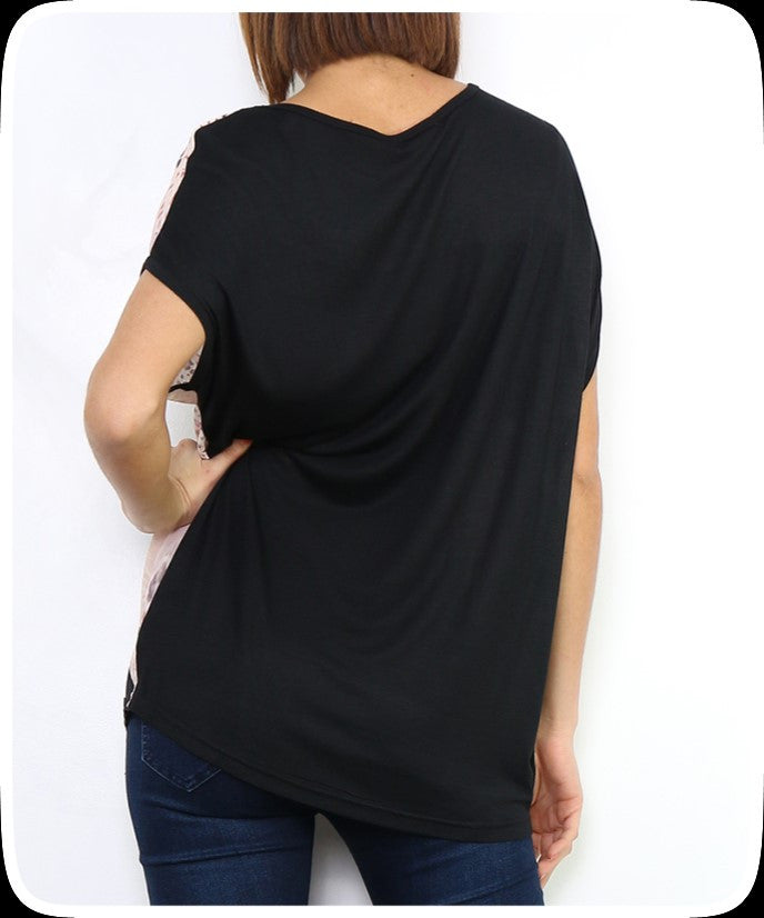 T-Shirt κοντομάνικο με στάμπα