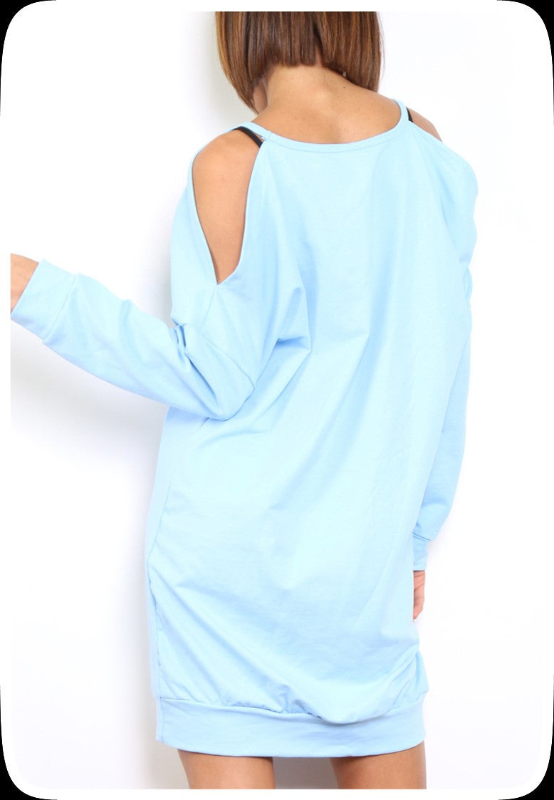 Μπλούζα με ανοίγματα στους ώμους