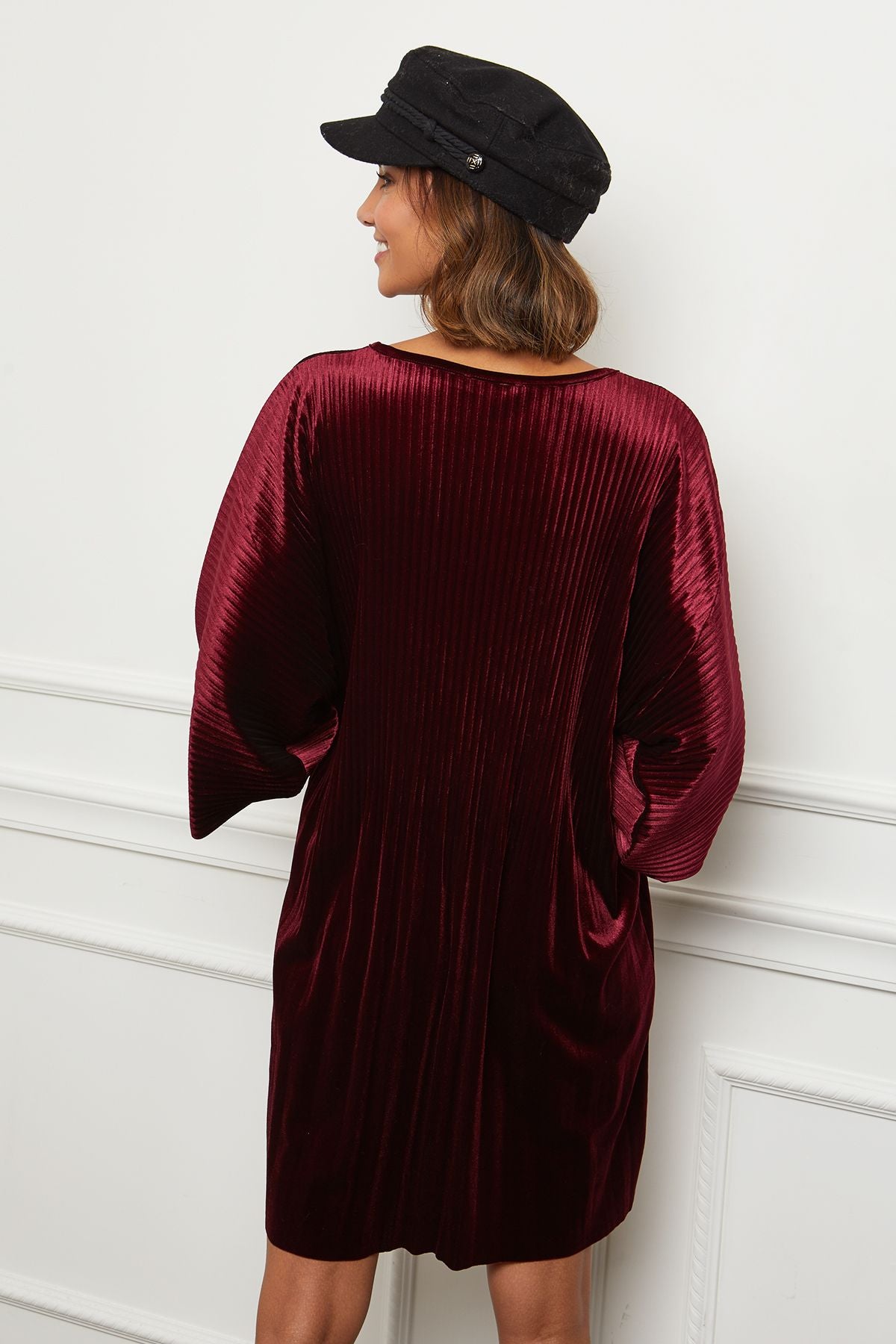 Φόρεμα mini βελουτέ