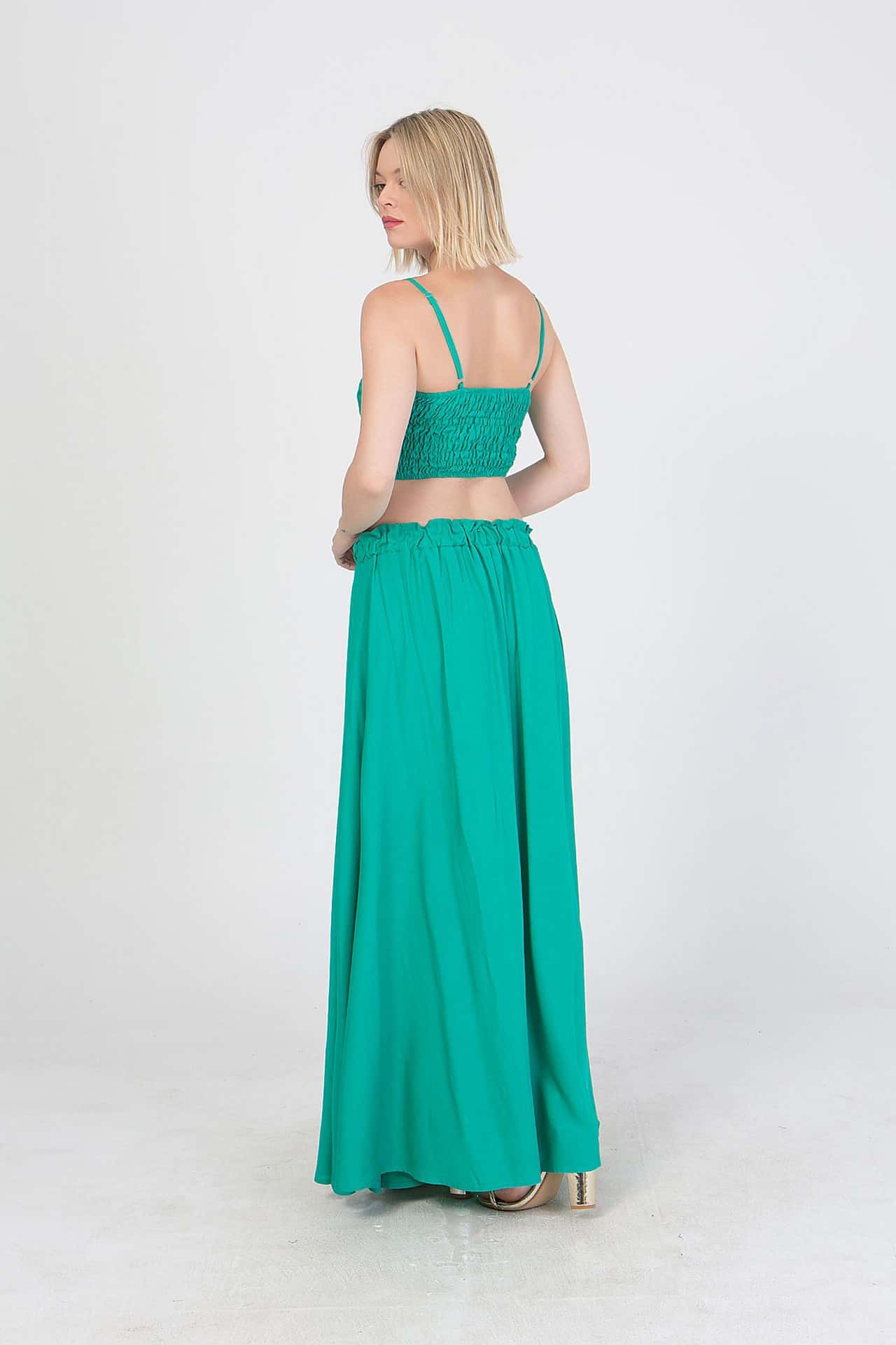 Set top cropped - φούστα maxi