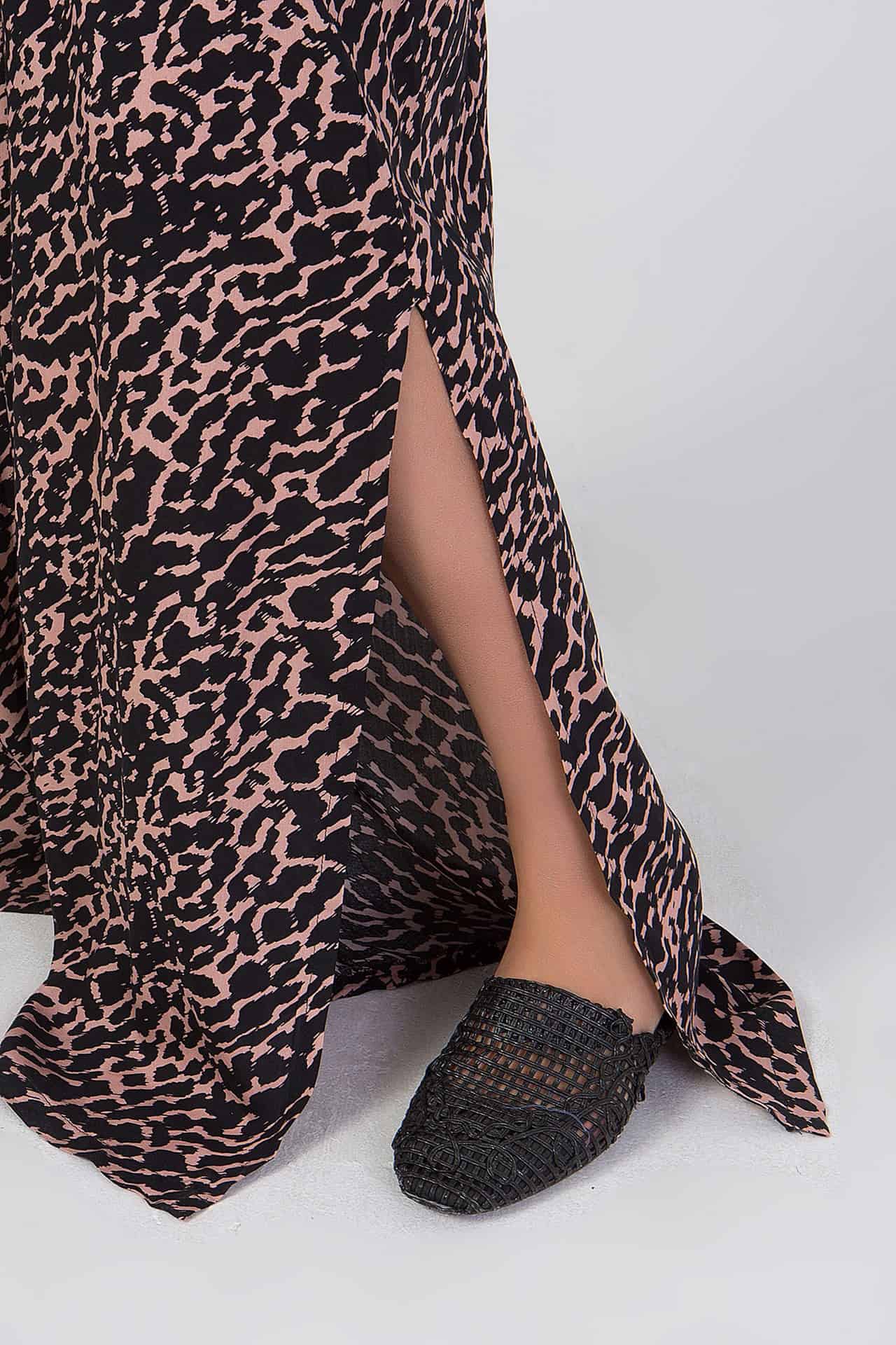 Παντελόνα maxi animal printed