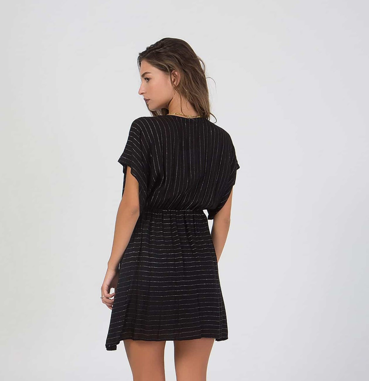 Φόρεμα mini ριγέ