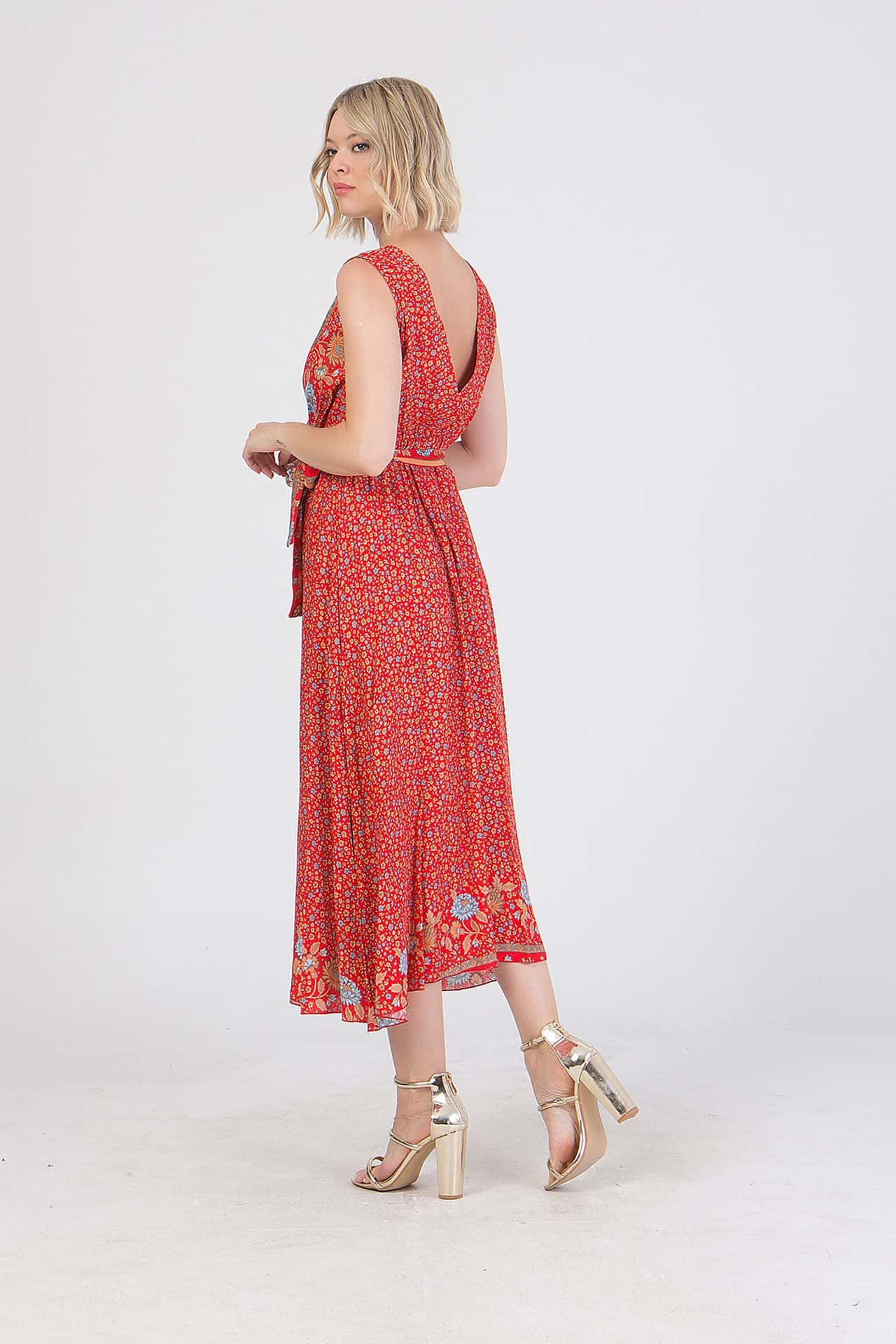 Φόρεμα midi floral