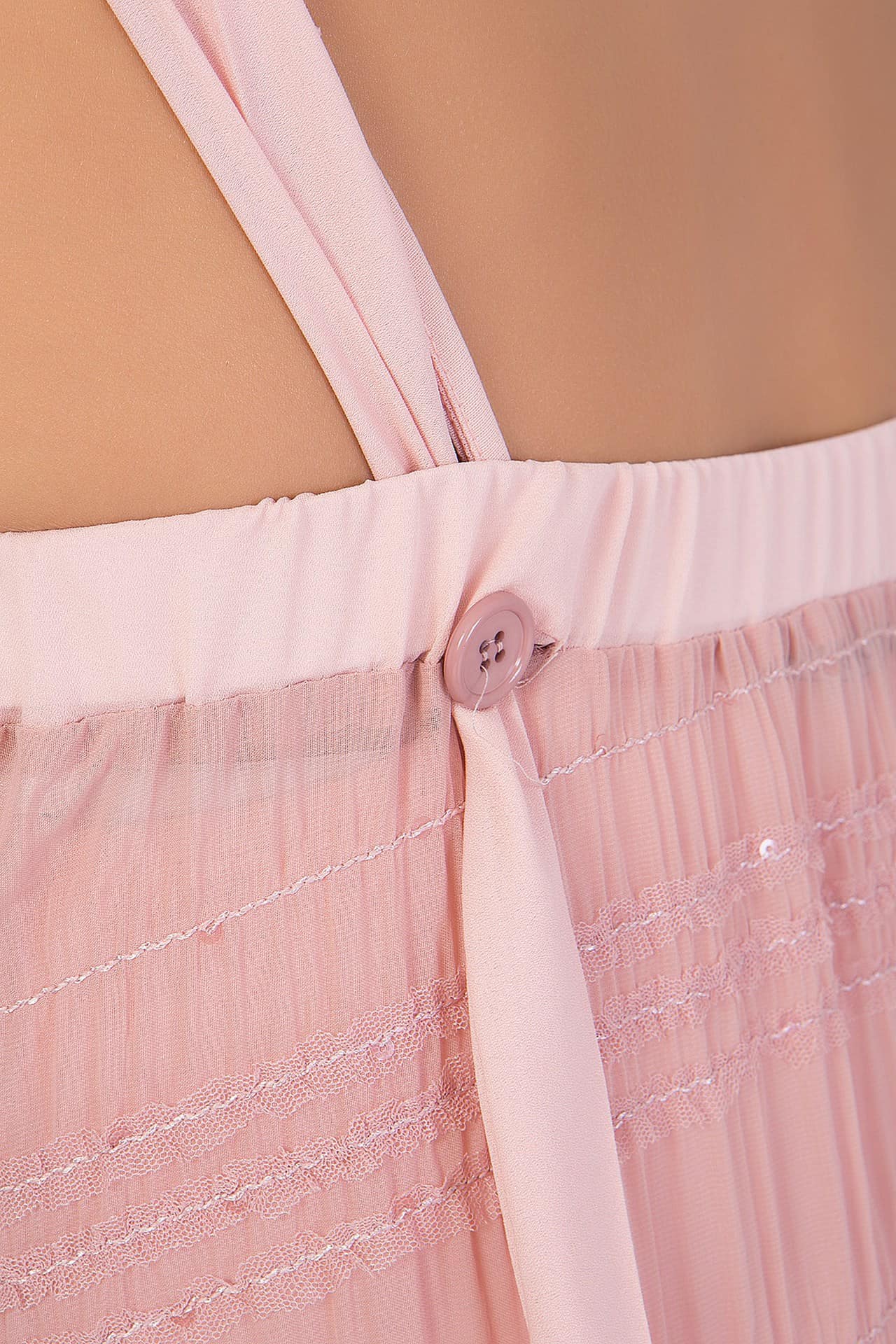 Φόρεμα maxi βραδινό διάφανο