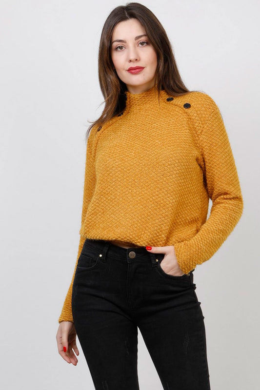 Μπλούζα πλεκτή chenille