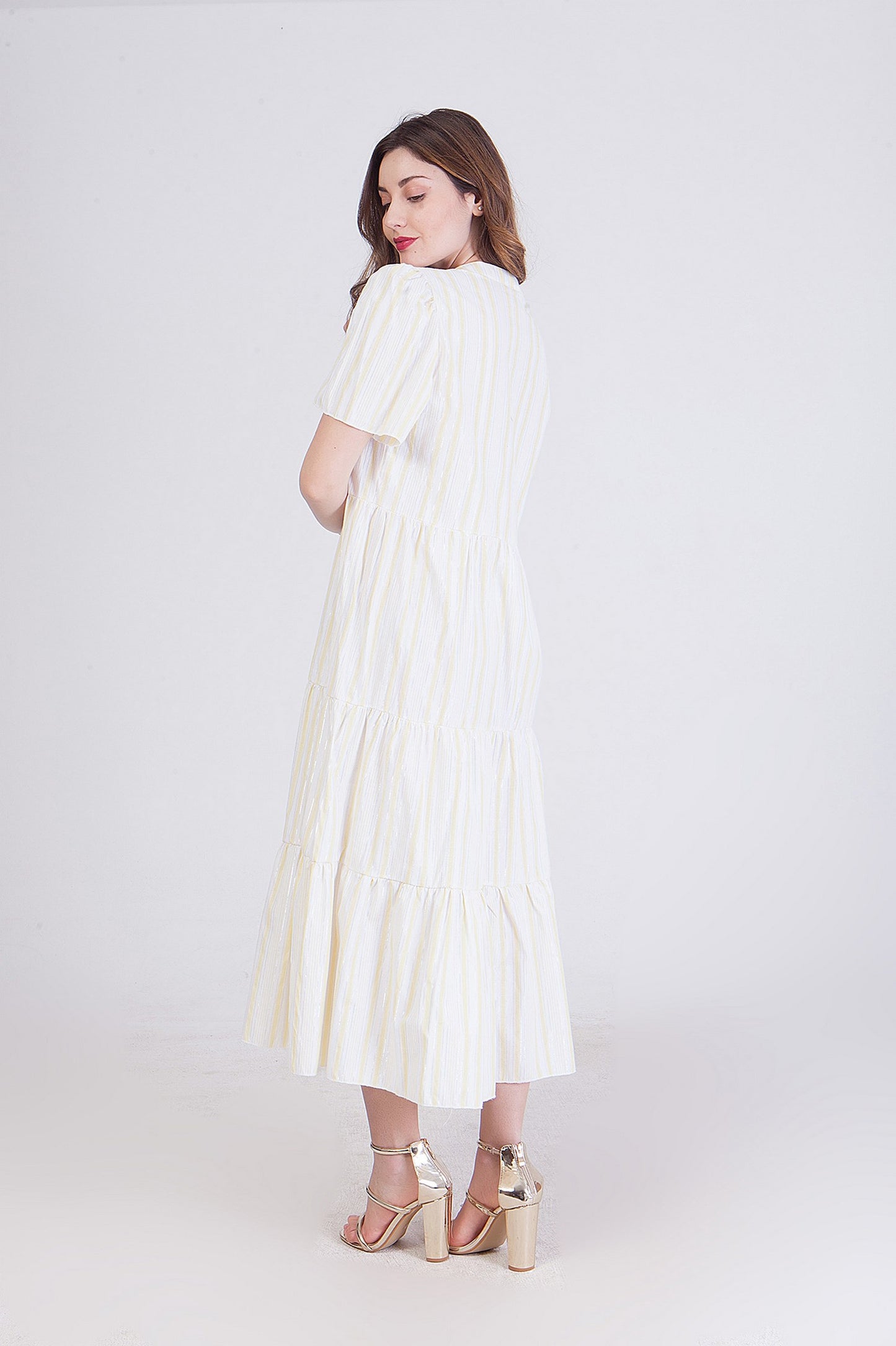 Φόρεμα μακρύ ριγέ