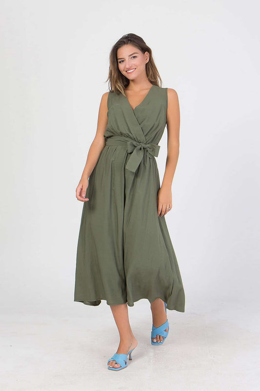 Φόρεμα μακρύ κρουαζέ