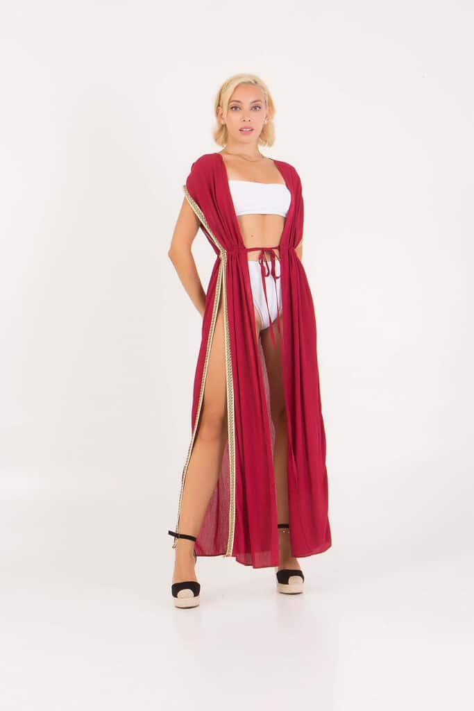 Tunic maxi με τρέσσα