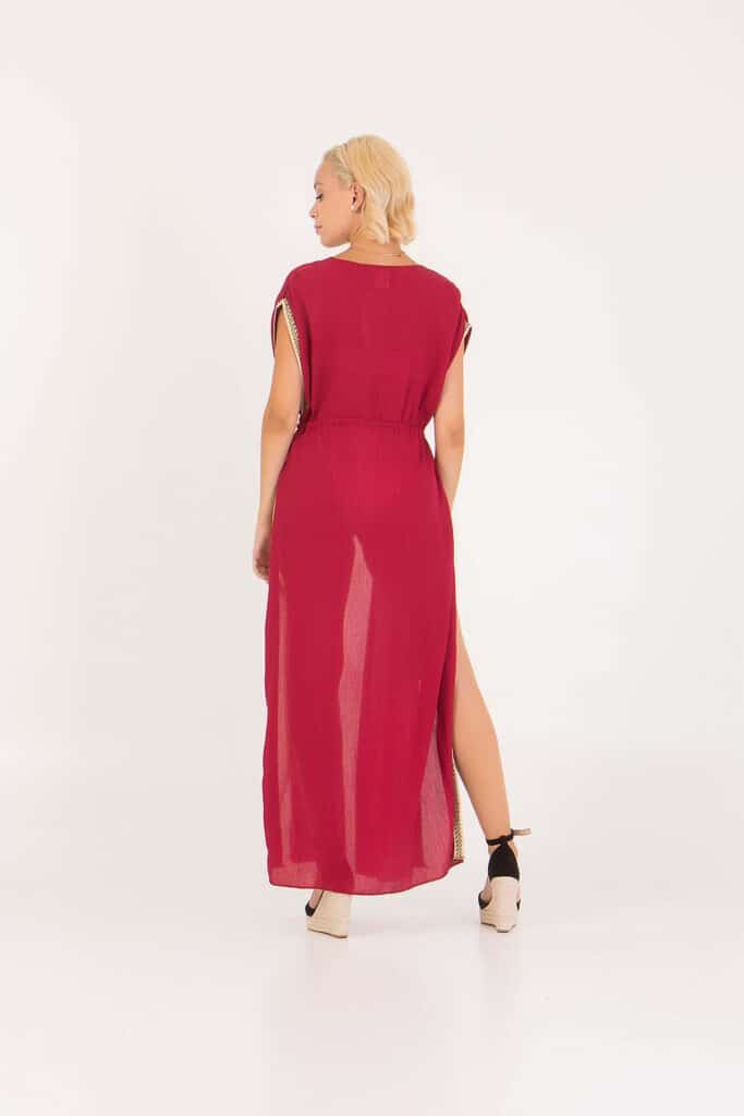 Tunic maxi με τρέσσα